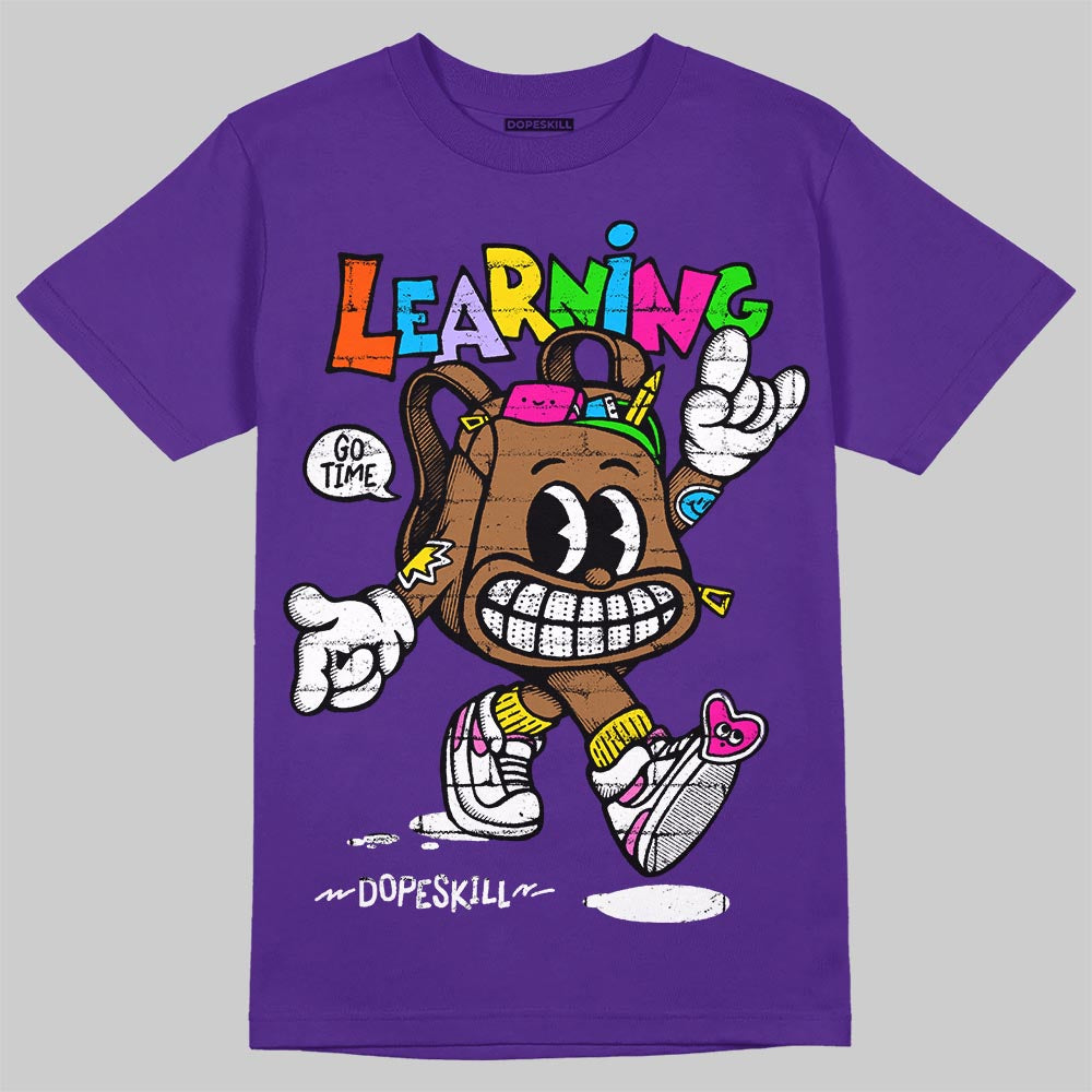 PURPLE Collection superstreetwear T-Shirt Learning Graphic