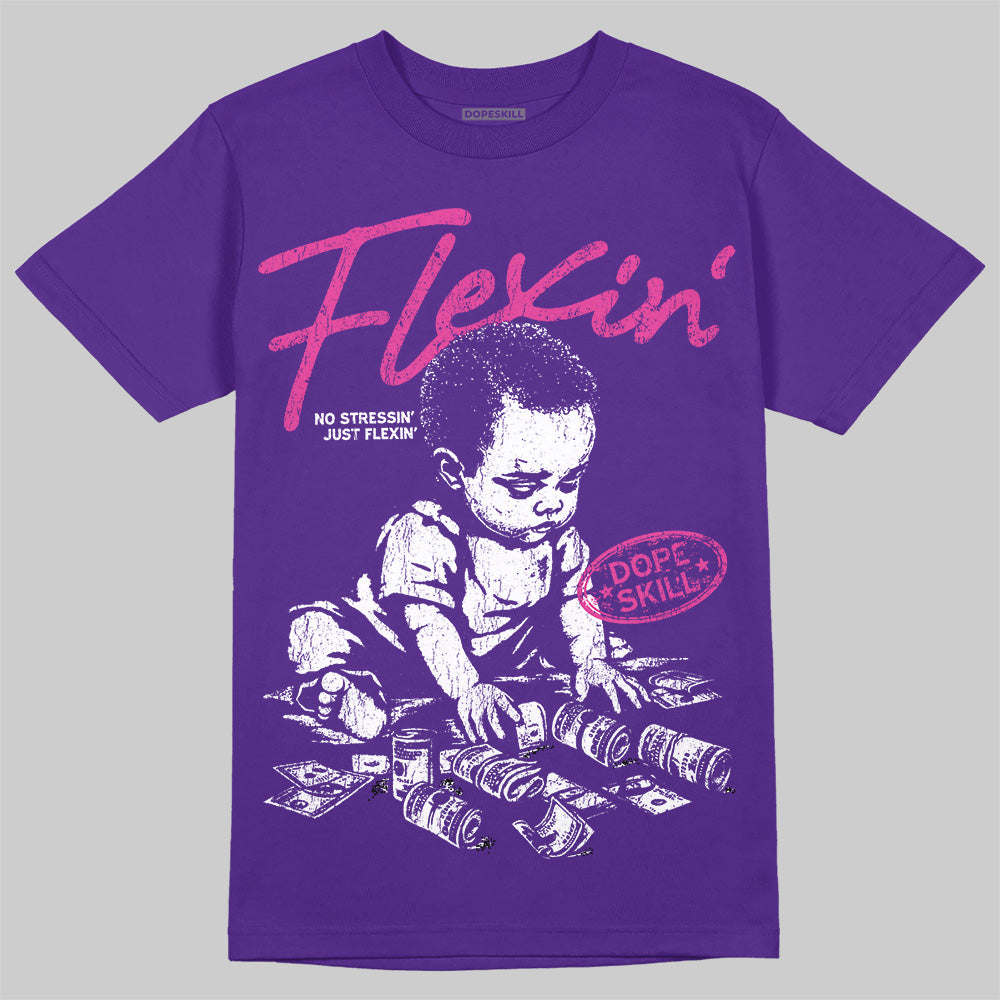 PURPLE Collection superstreetwear T-Shirt Flexin' Graphic