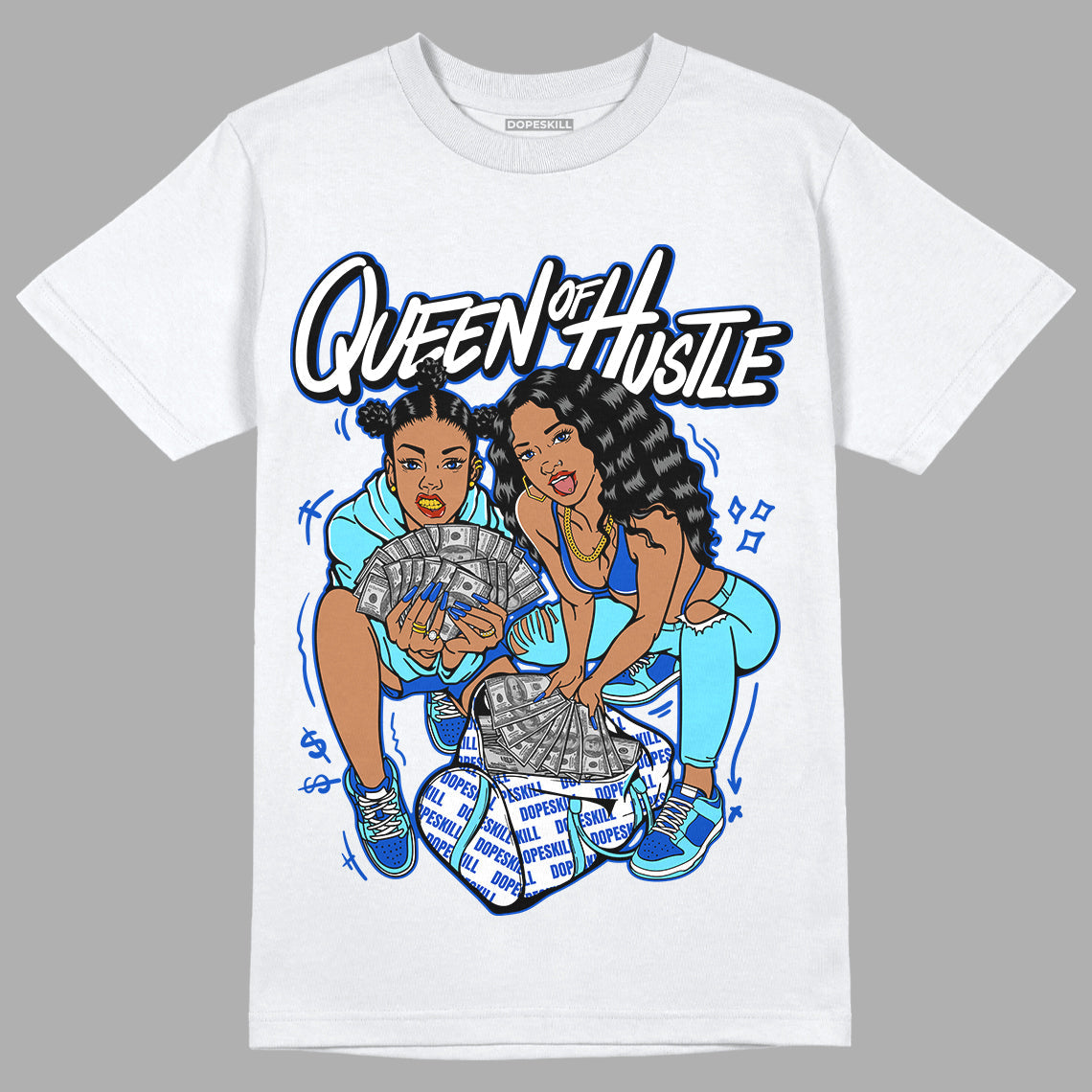SB Dunk Argon superstreetwear T-Shirt Queen Of Hustle Graphic