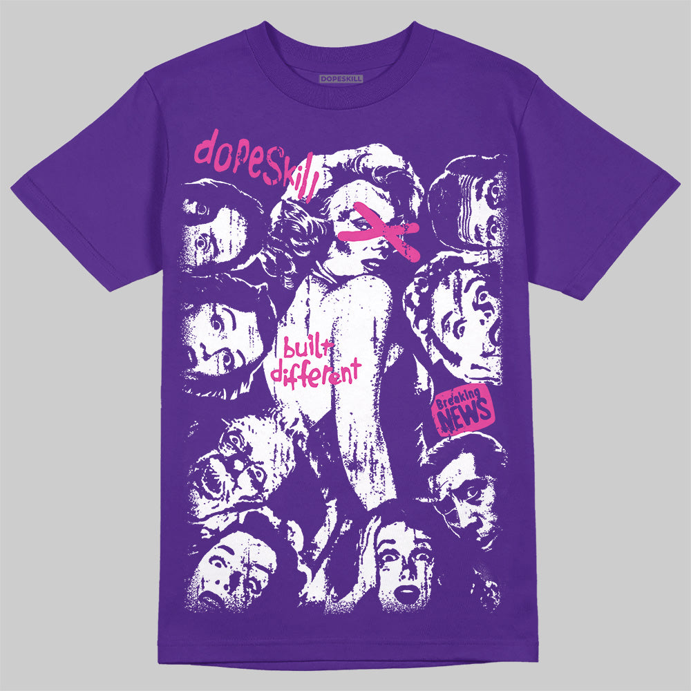 PURPLE Collection superstreetwear T-Shirt Built Different Graphic