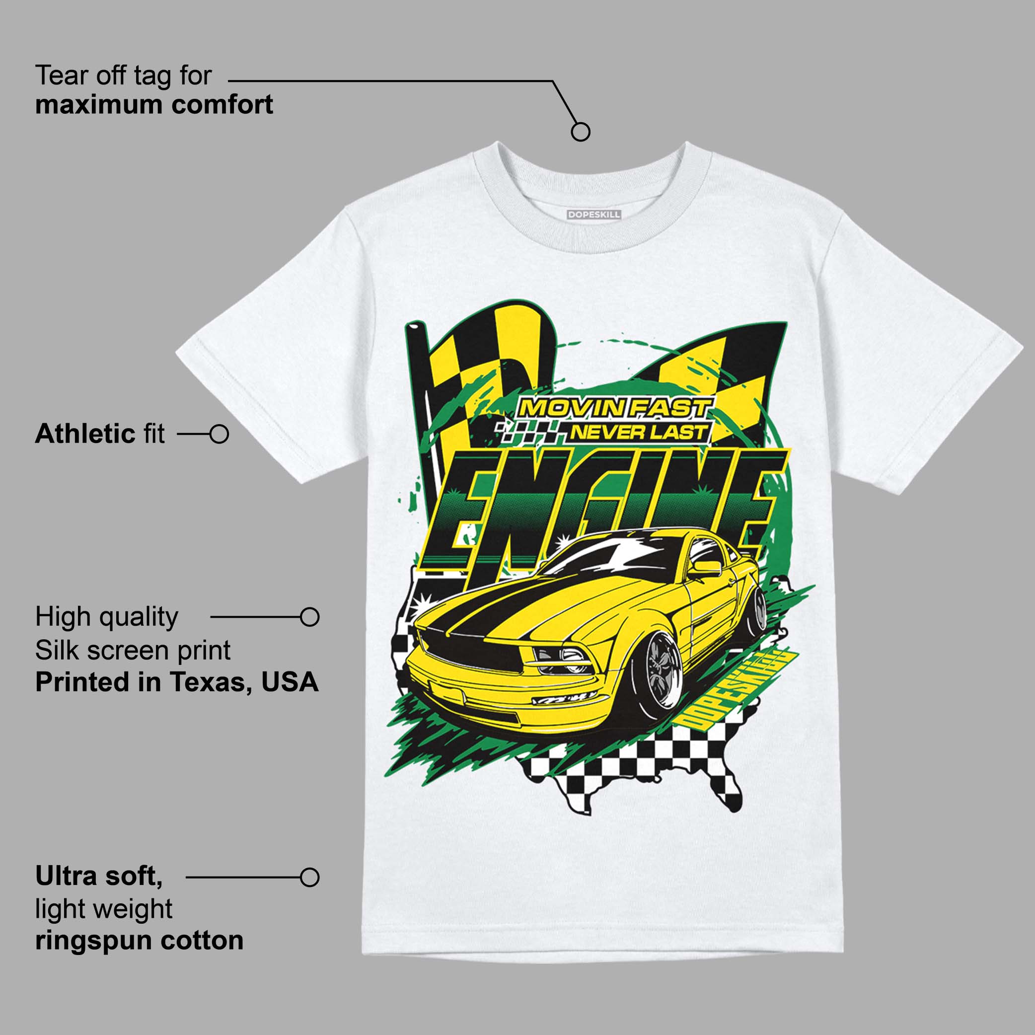 Dunk Low Reverse Brazil superstreetwear T-Shirt ENGINE Tshirt Graphic