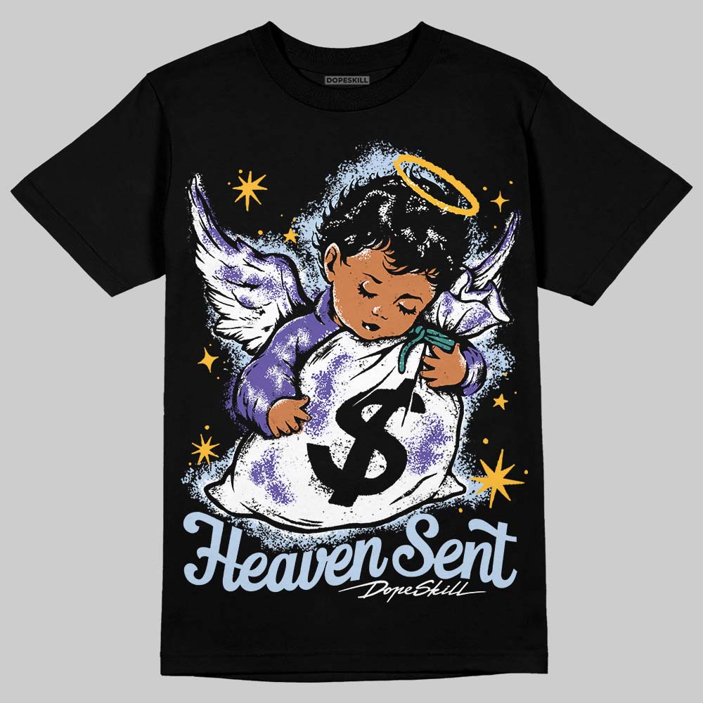 Grape 5s superstreetwear T-Shirt Heaven Sent Graphic