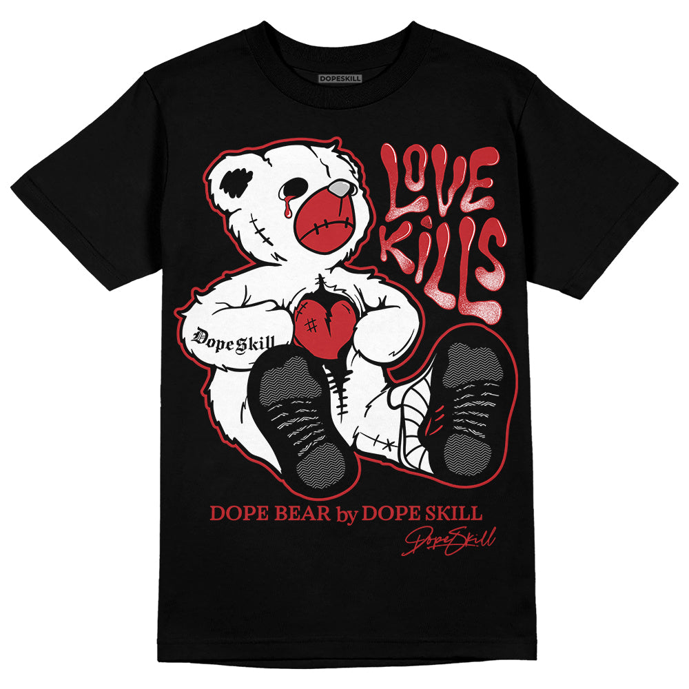 Red Taxi 12s superstreetwear T-Shirt Love Kills Graphic