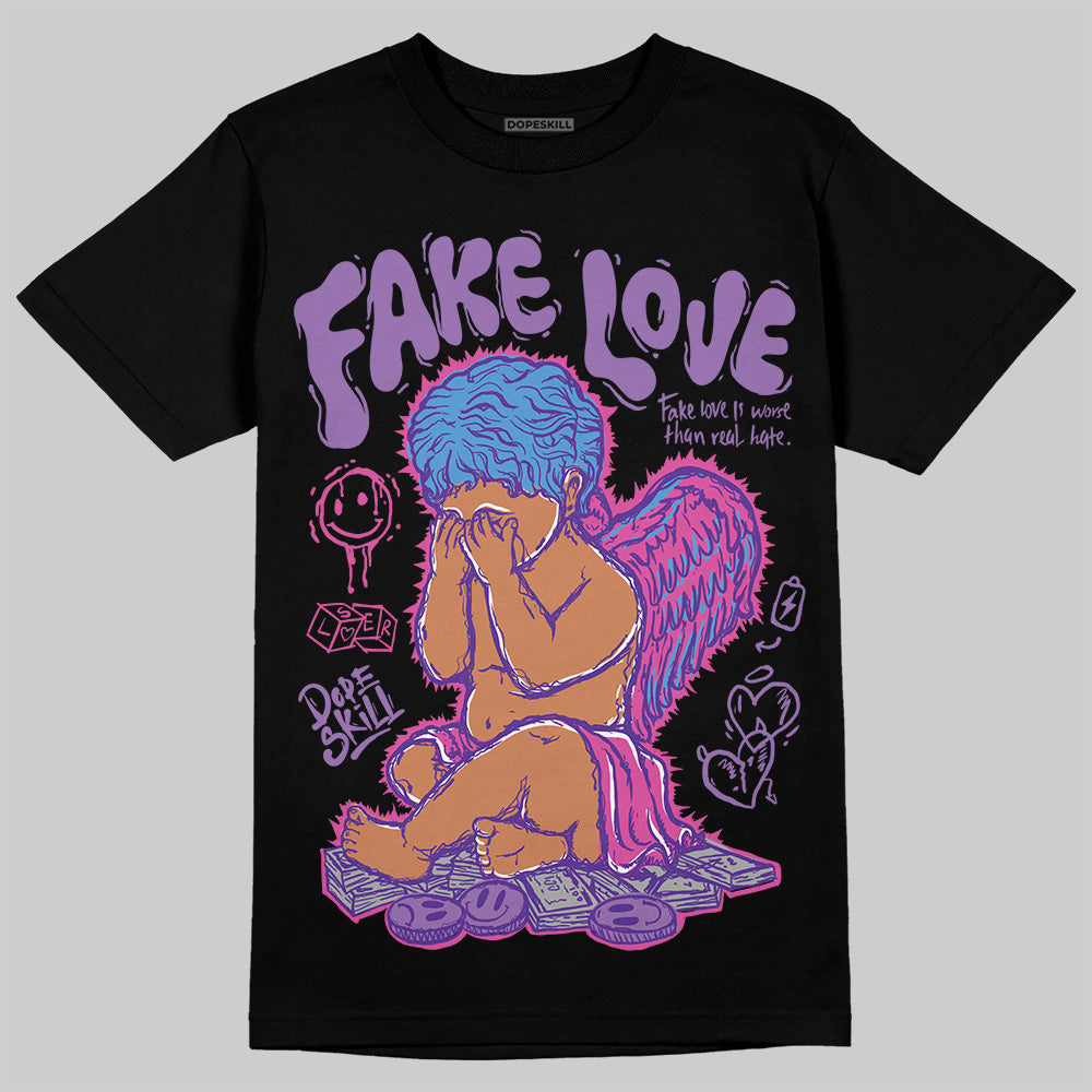 PURPLE Collection superstreetwear T-Shirt False Love Graphic