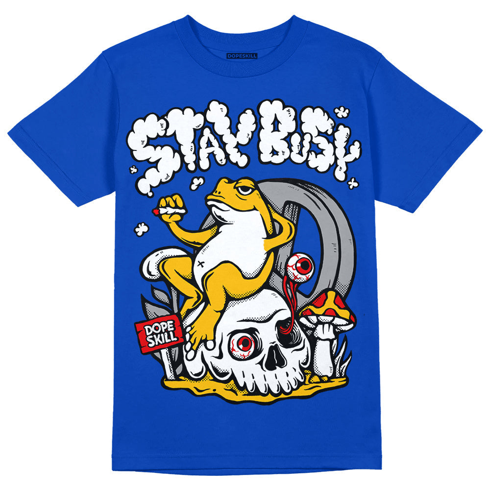 Royal Blue Collection superstreetwear Royal Blue T-shirt Stay Busy Graphic