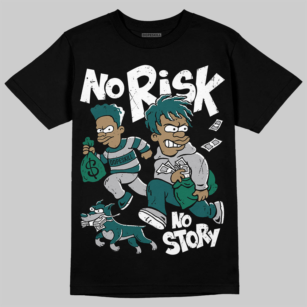 Gel 1130 White Dark Neptune superstreetwear T-Shirt No Risk No Story Graphic