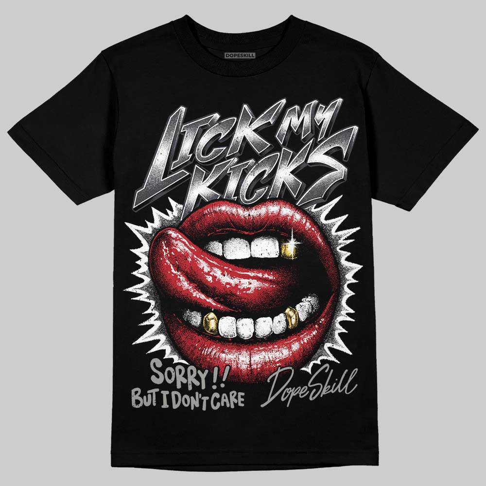 Black Cat 3s superstreetwear T-Shirt Lick My Kicks Graphic