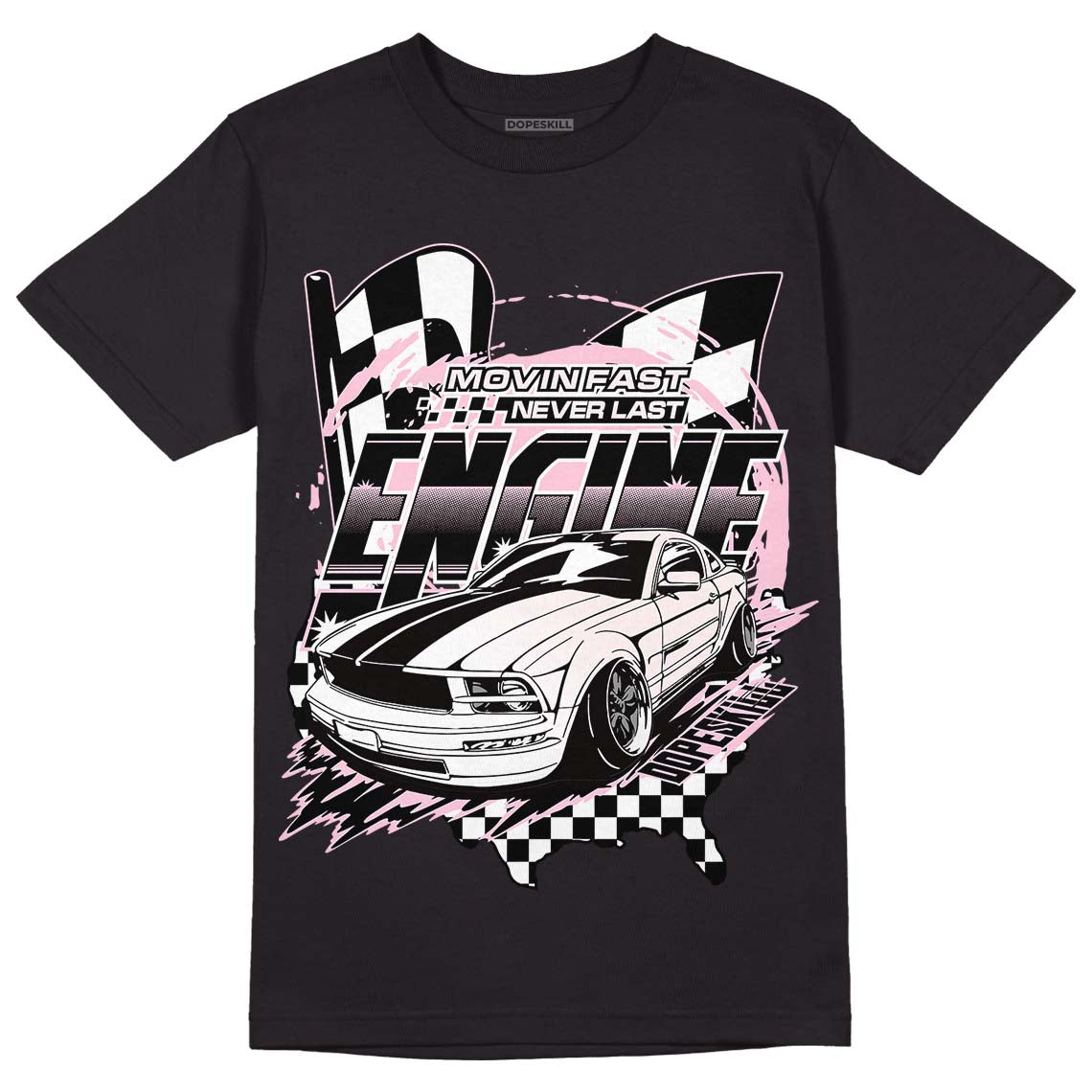 Dunk Low Pink Foam superstreetwear T-Shirt ENGINE Tshirt Graphic