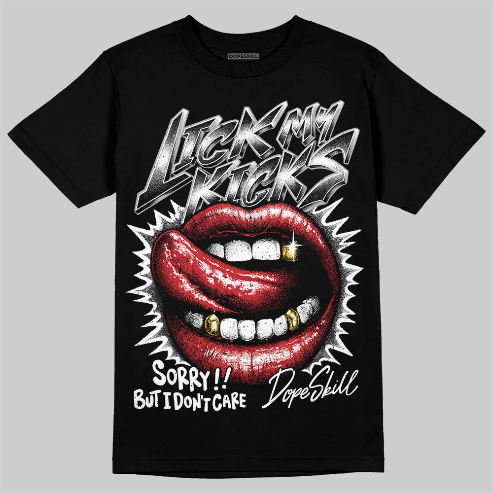 Bred Velvet 11s superstreetwear T-Shirt Lick My Kicks Graphic