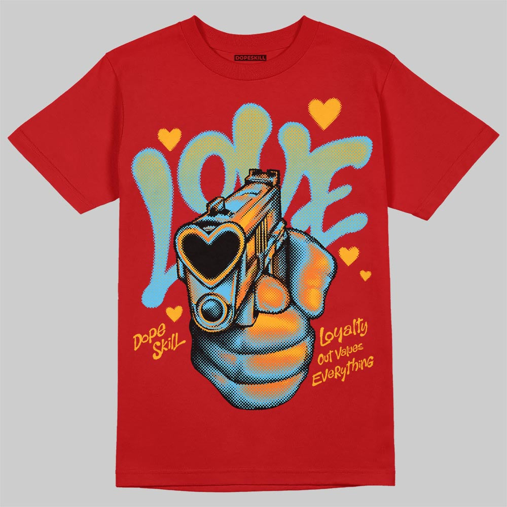 Red Collection superstreetwear T-Shirt Love Shot Graphic