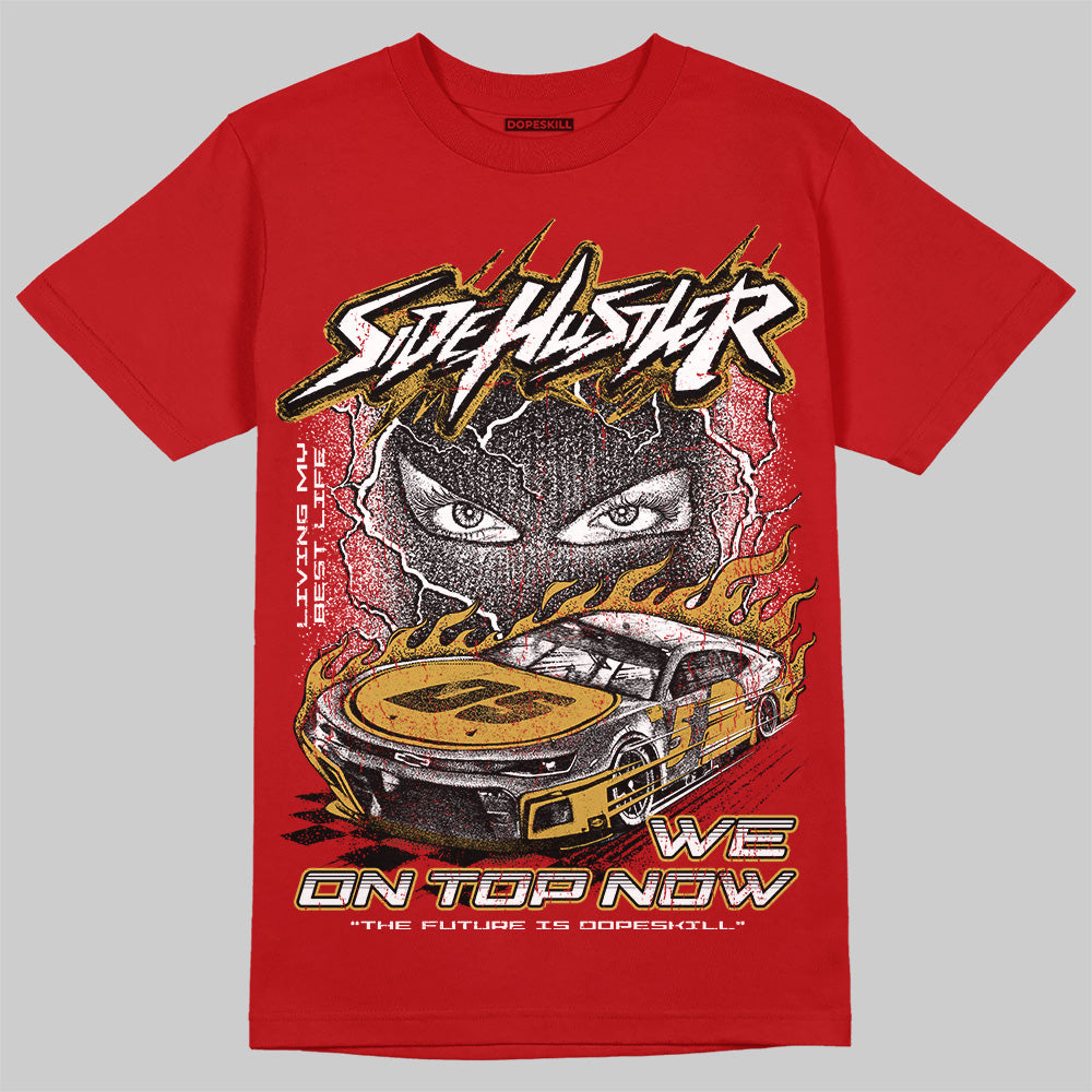 Red Collection superstreetwear T-Shirt New Side Hustler Graphic