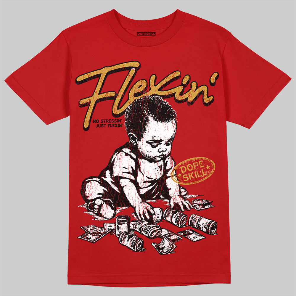Red Collection superstreetwear T-Shirt Flexin' Graphic