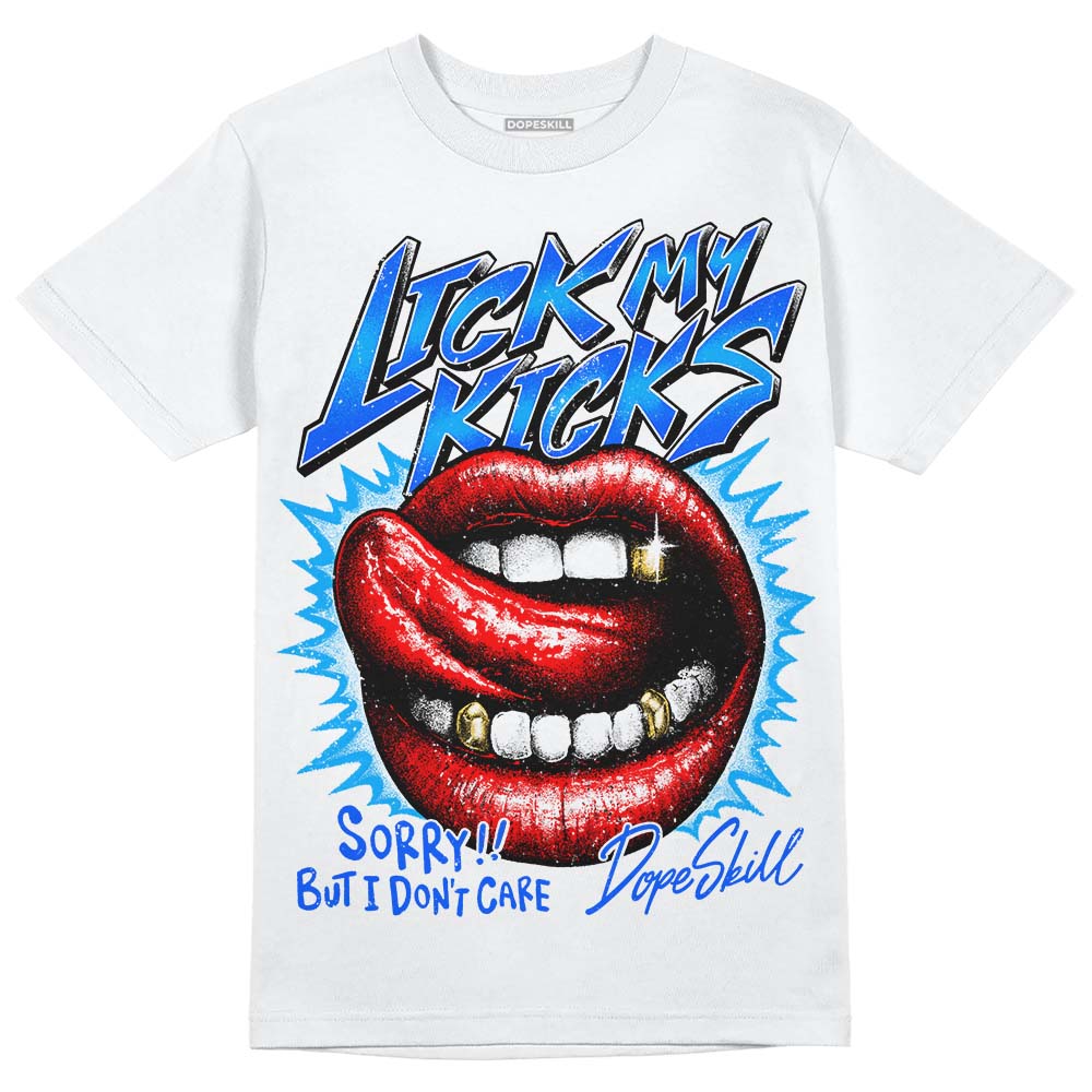 Royal Blue Collection superstreetwear T-Shirt Lick My Kicks Graphic