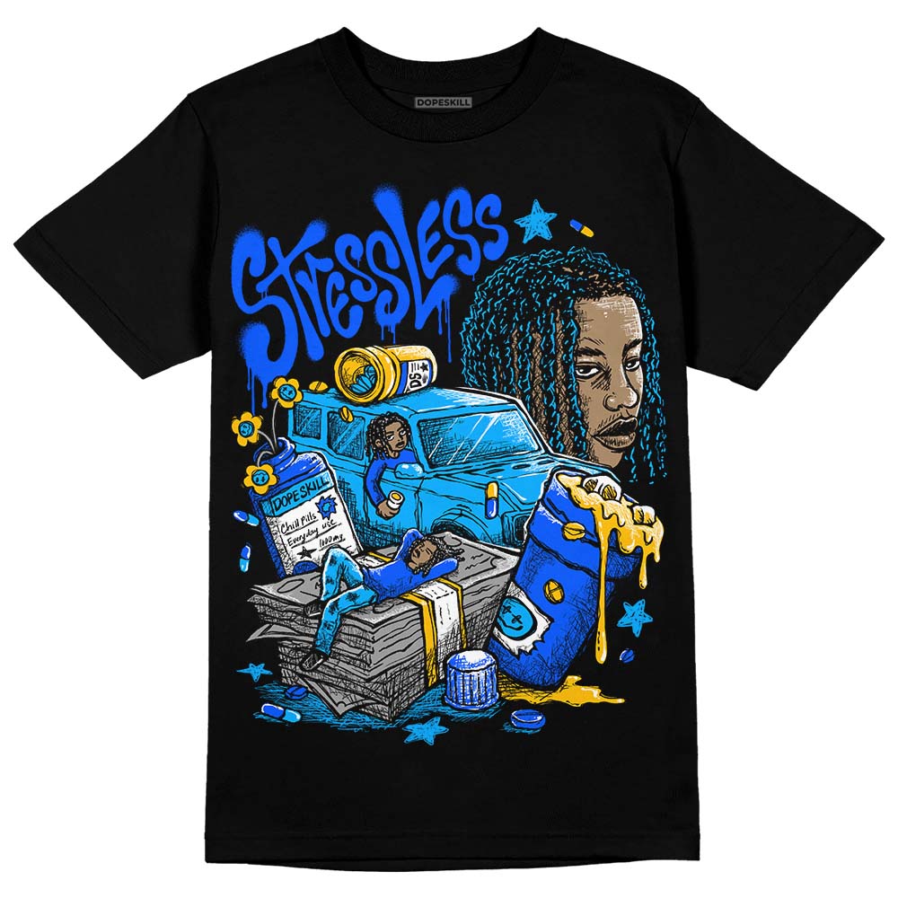 Royal Blue Collection superstreetwear T-Shirt Stressless Graphic