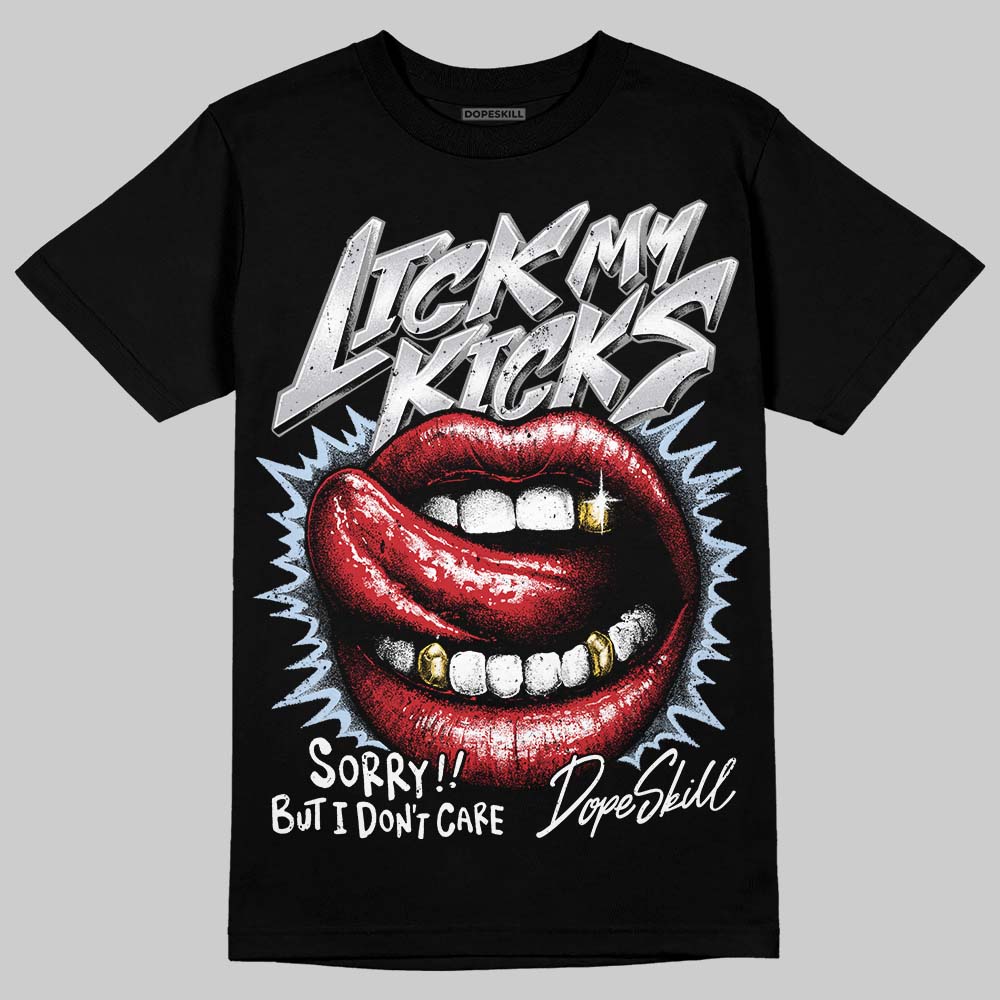Black Metallic Reimagined 5s superstreetwear T-Shirt Lick My Kicks Graphic