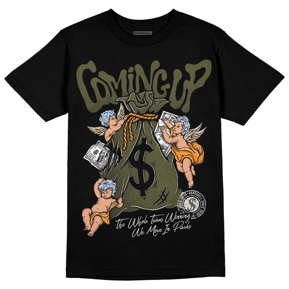 Olive 5s superstreetwear T-Shirt Money Bag Coming Up Graphic