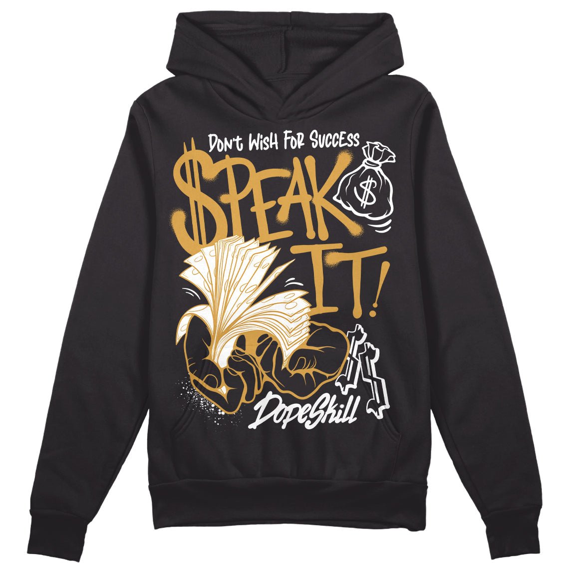 Gratitude 11s superstreetwear Hoodie Sweatshirt Speak It Graphic