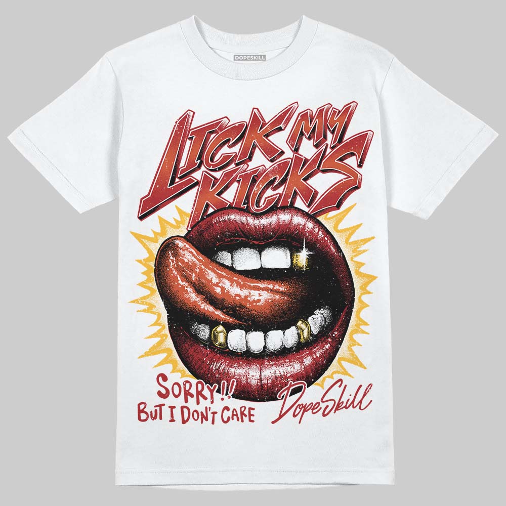Brick By Brick 4s superstreetwear T-Shirt Lick My Kicks Graphic