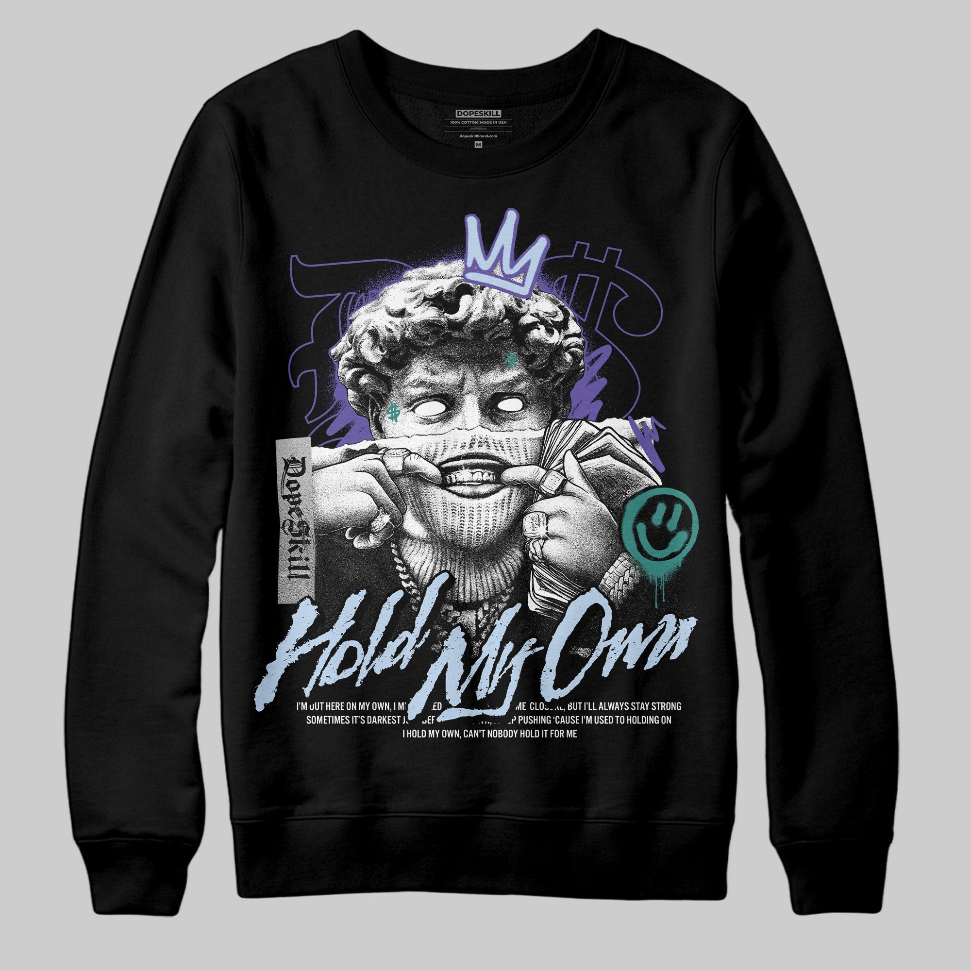 Grape 5s superstreetwear Sweatshirt In My Way Graphic