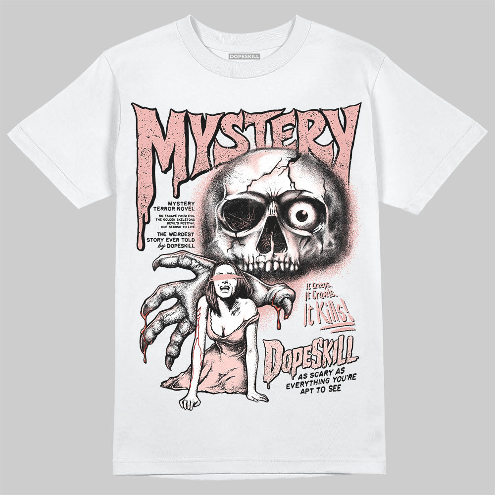 Leather Curb Glitter Pale Pink superstreetwear T-Shirt Mystery Ghostly Grasp Graphic