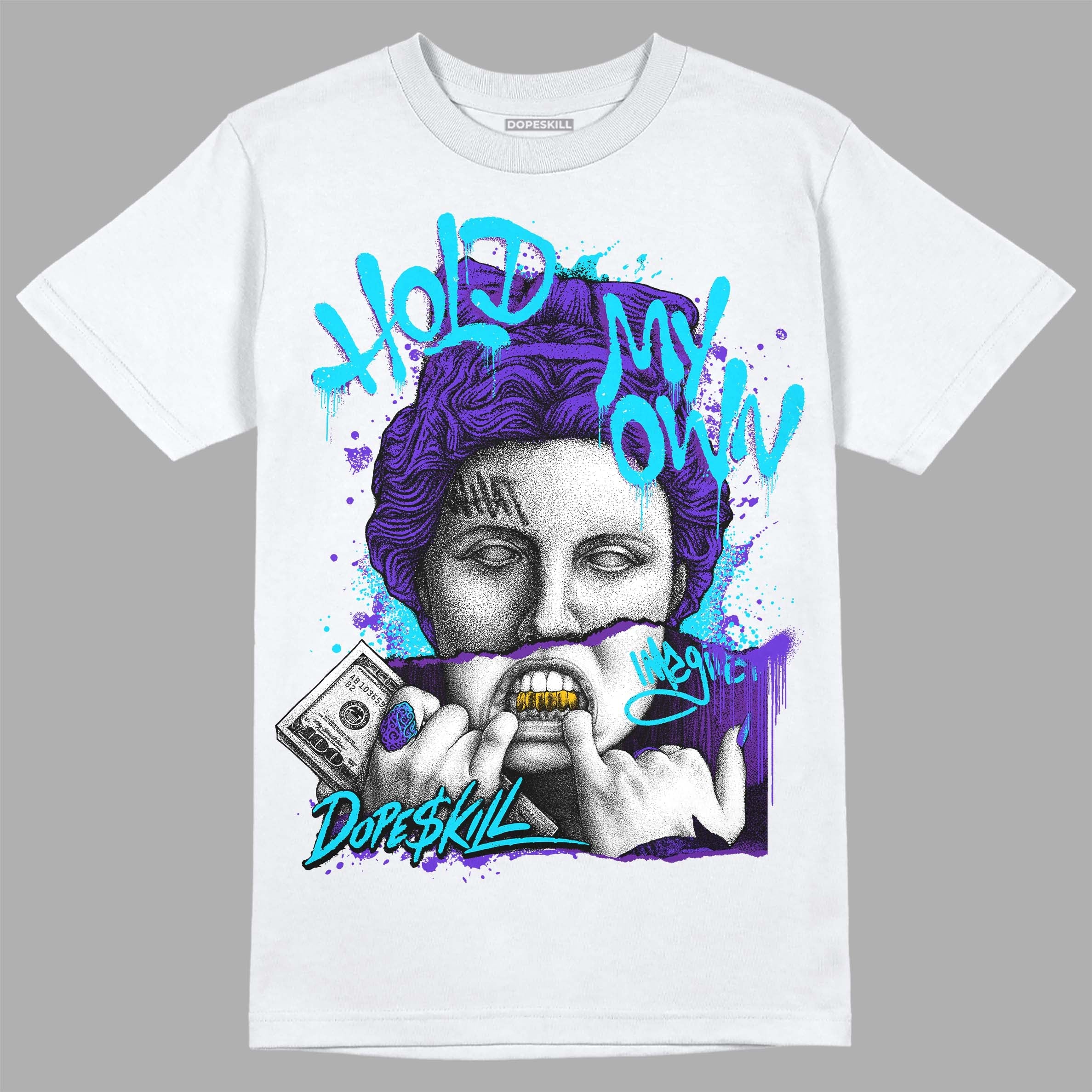 Aqua 6s superstreetwear T-Shirt Hold My Own Graphic