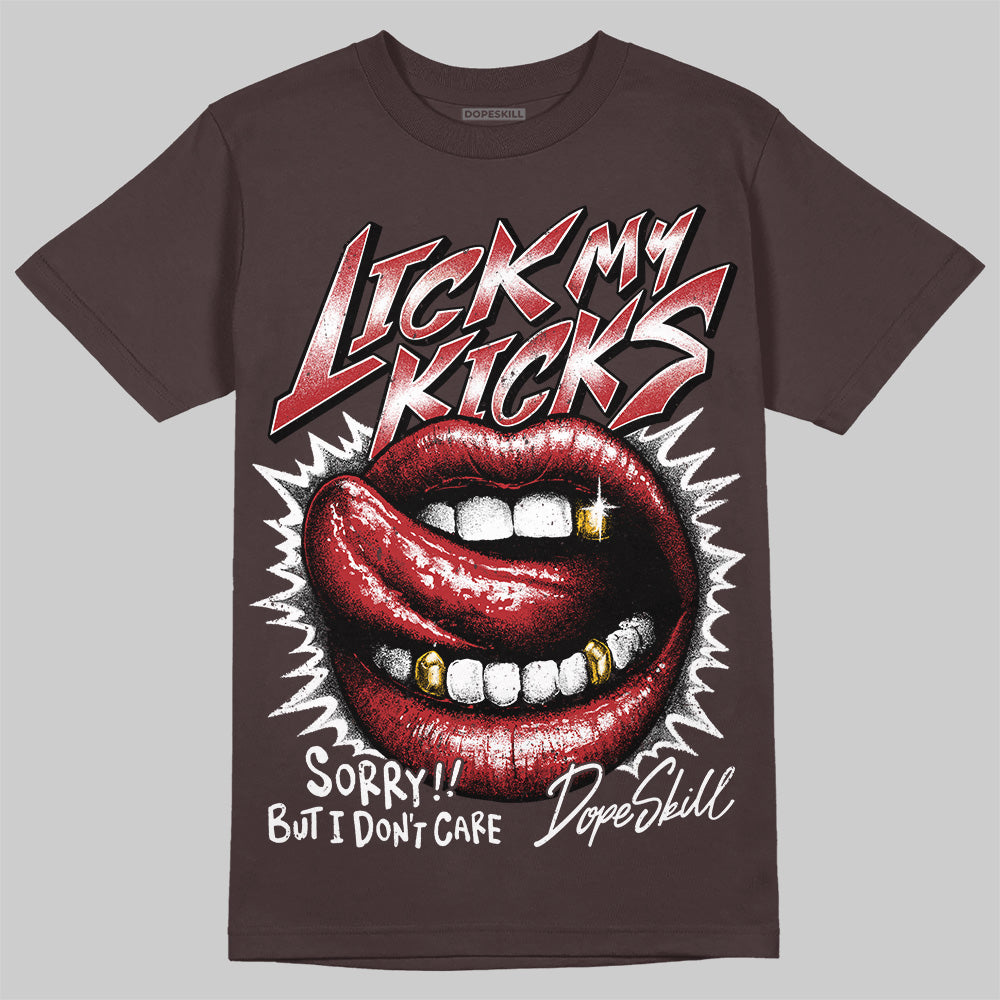 Baroque Brown 12s superstreetwear T-Shirt Lick My Kicks Graphic
