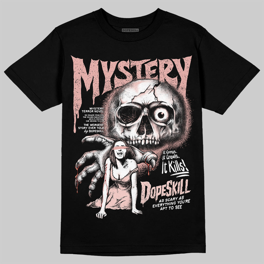 Leather Curb Glitter Pale Pink superstreetwear T-Shirt Mystery Ghostly Grasp Graphic
