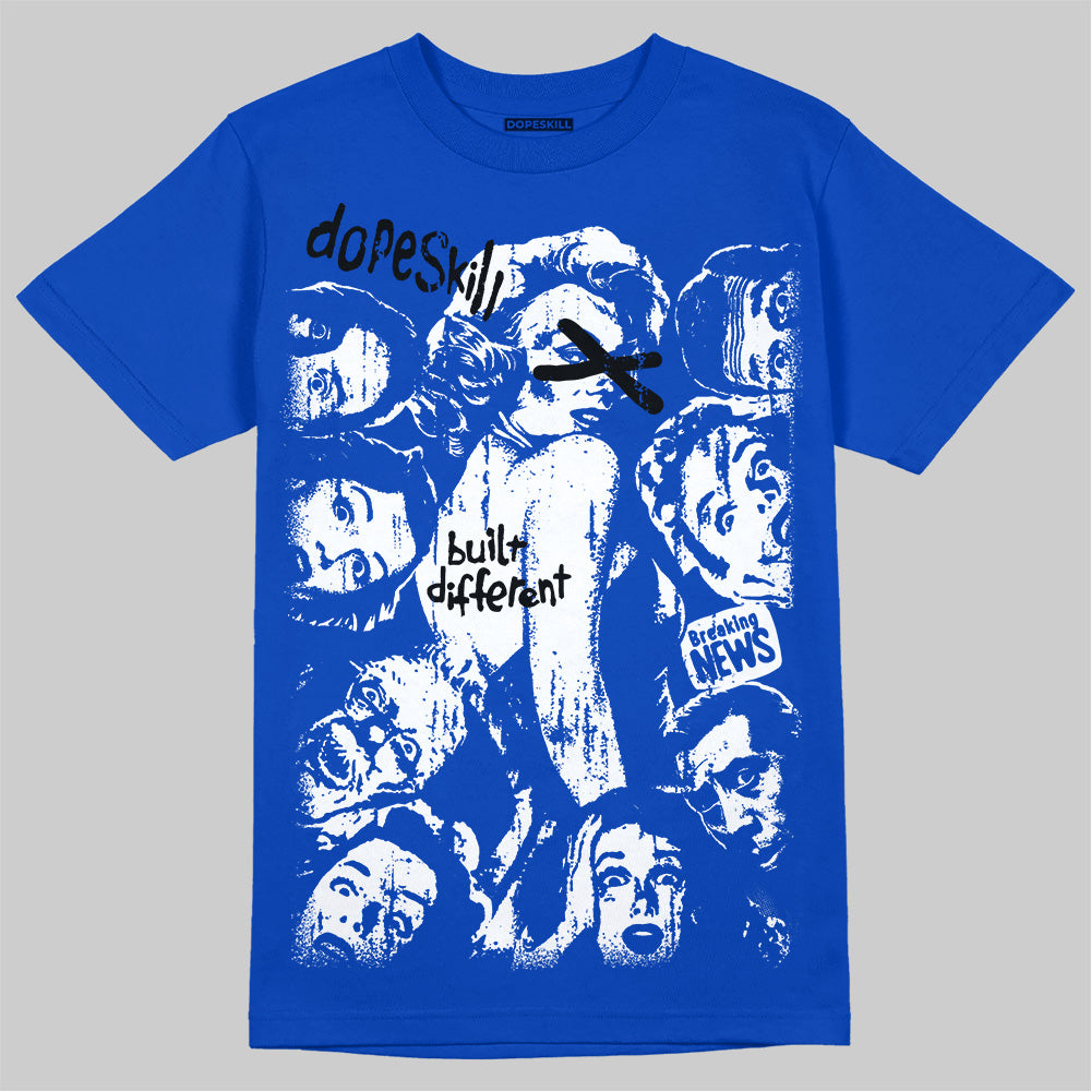 Royal Blue Collection superstreetwear T-Shirt Built Different Graphic