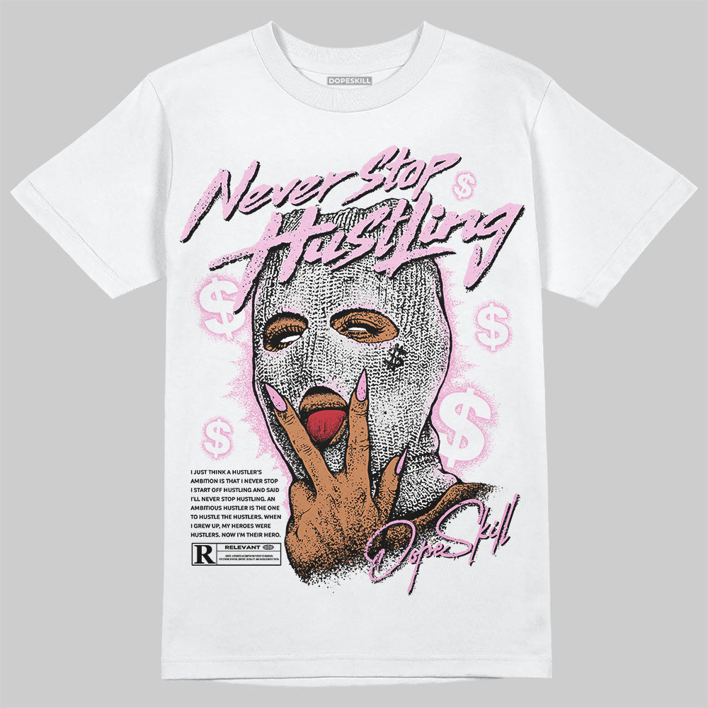 Orchid 4s superstreetwear T-Shirt Never Stop Hustling Graphic