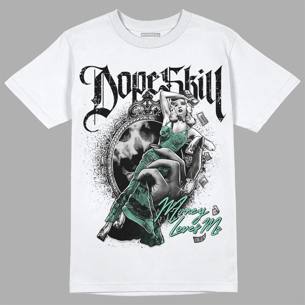 Green Glow 3s superstreetwear T-Shirt Money Loves Me Graphic