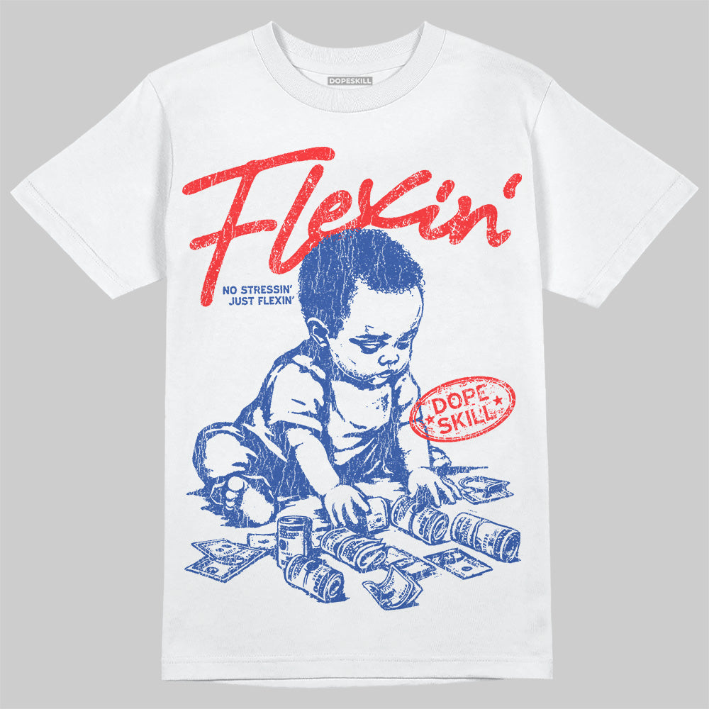 Royal Blue Collection superstreetwear T-Shirt Flexin' Graphic