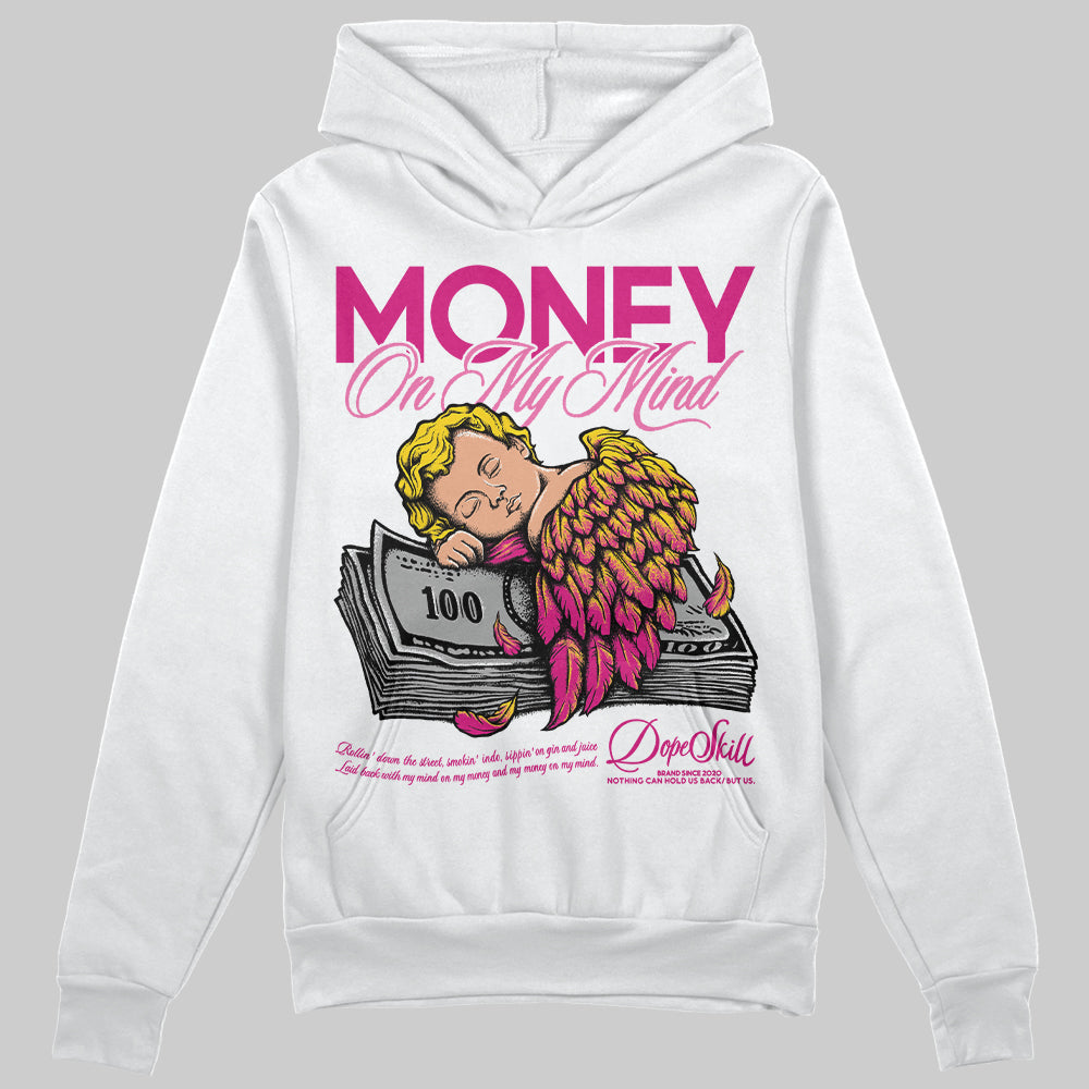 Rick RO Pink Leather Sneakers superstreetwear Hoodie Sweatshirt MOMM Graphic