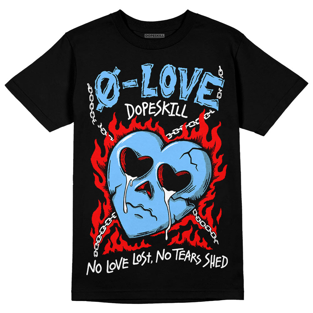 University Blue Collection superstreetwear T-Shirt Crying Heart Graphic