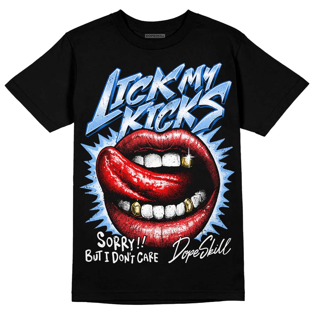 University Blue Collection superstreetwear T-Shirt Lick My Kicks Graphic