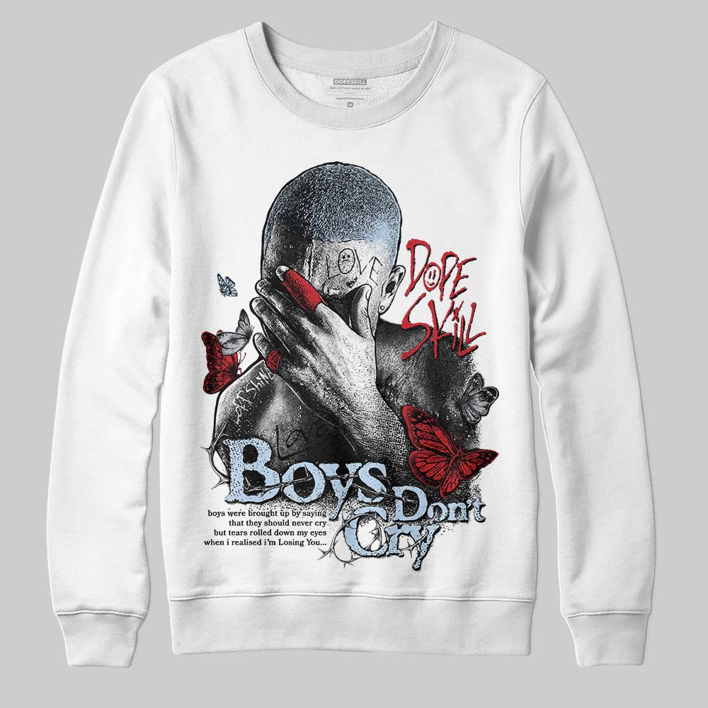 Black Metallic Reimagined 5s superstreetwear Sweatshirt Boys Don't Cry Graphic
