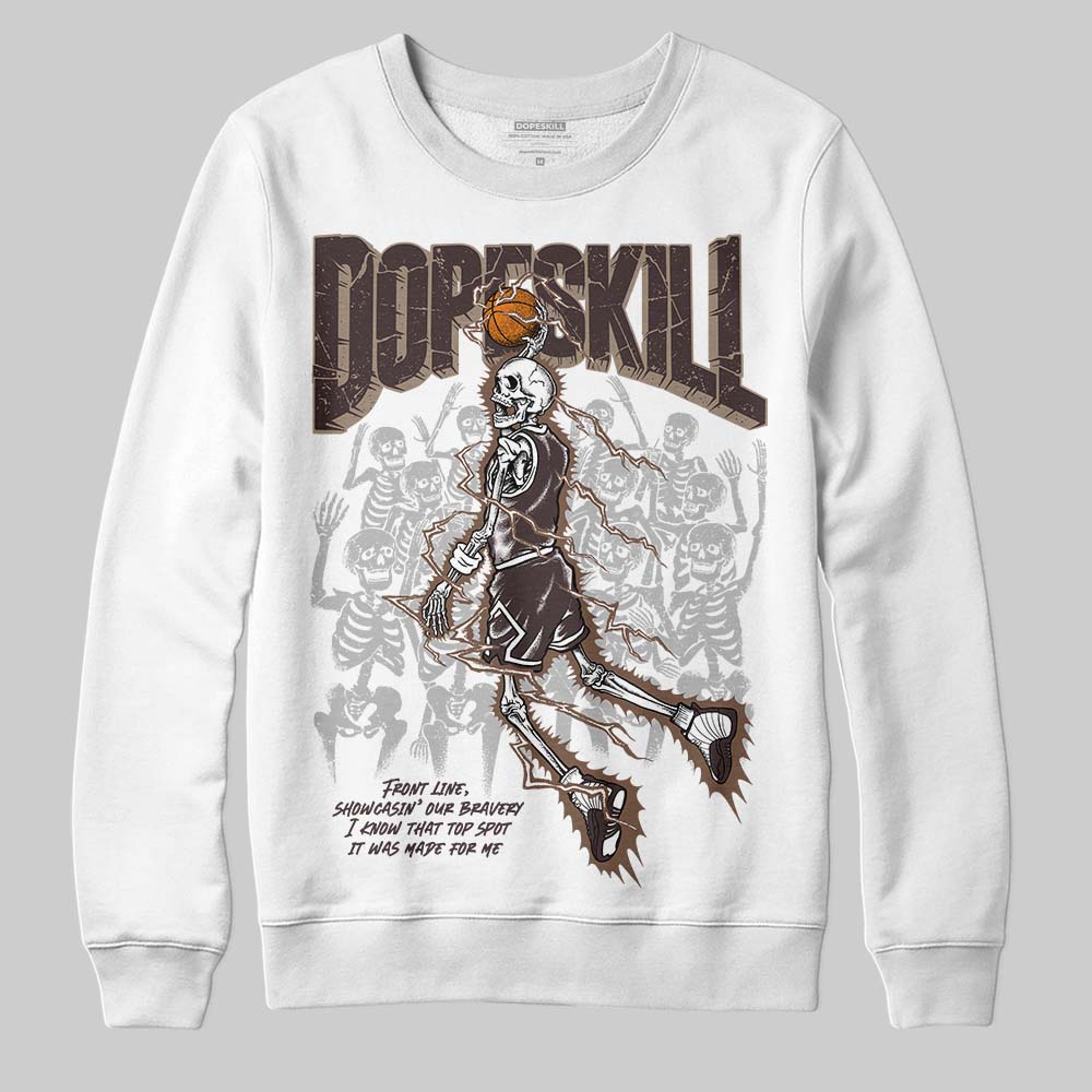 Baroque Brown 12s superstreetwear Sweatshirt Thunder Dunk Graphic
