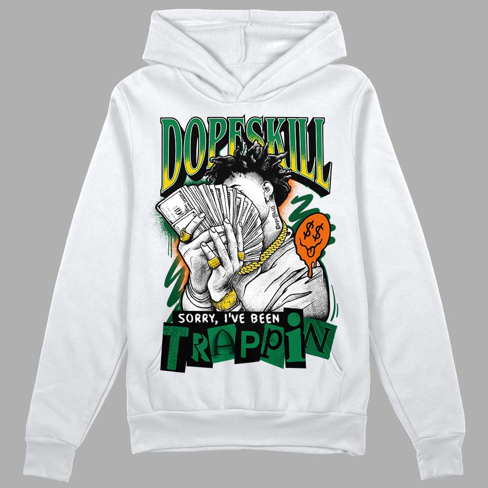 Green Collection superstreetwear Hoodie Sweatshirt Sorry I've Been Trappin Graphic