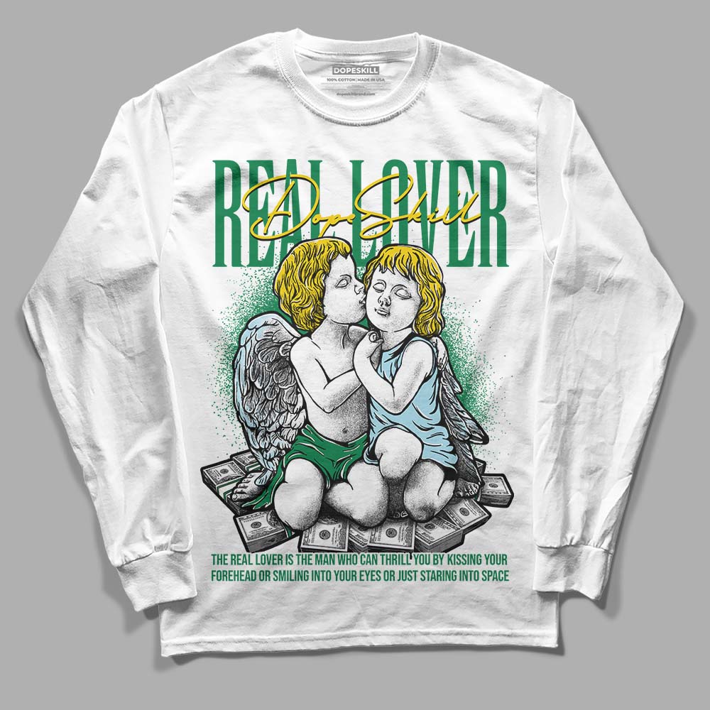 Lucky Green 5s superstreetwear Long Sleeve T-Shirt Real Lover Graphic