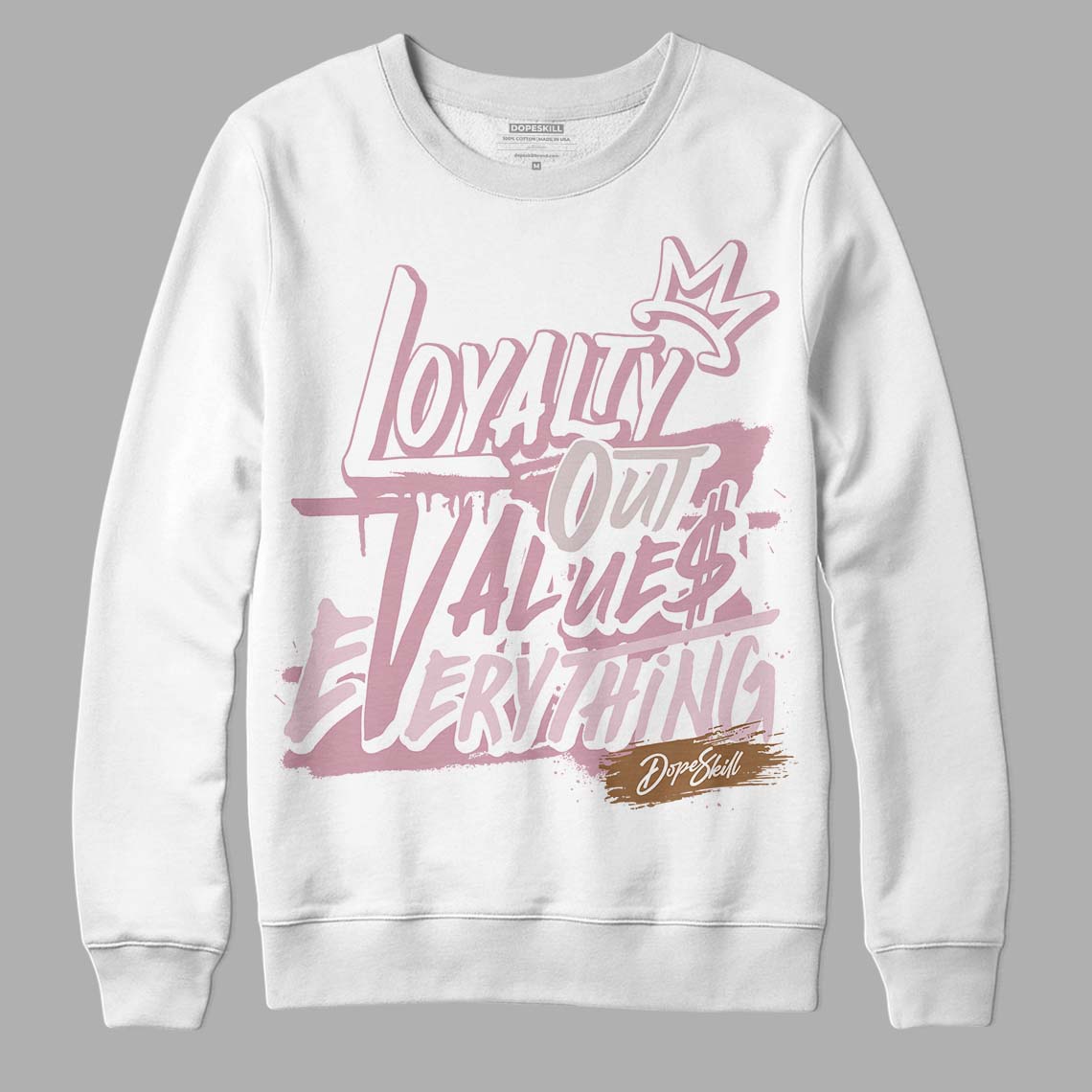 Dunk Low Teddy Bear Pink DopeSkill Sweatshirt LOVE Graphic
