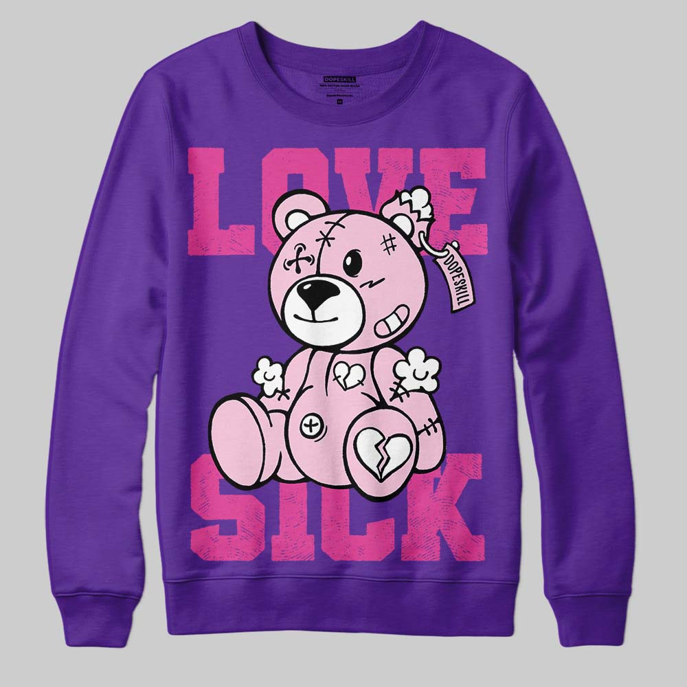 PURPLE Collection superstreetwear Sweatshirt Love Sick Graphic