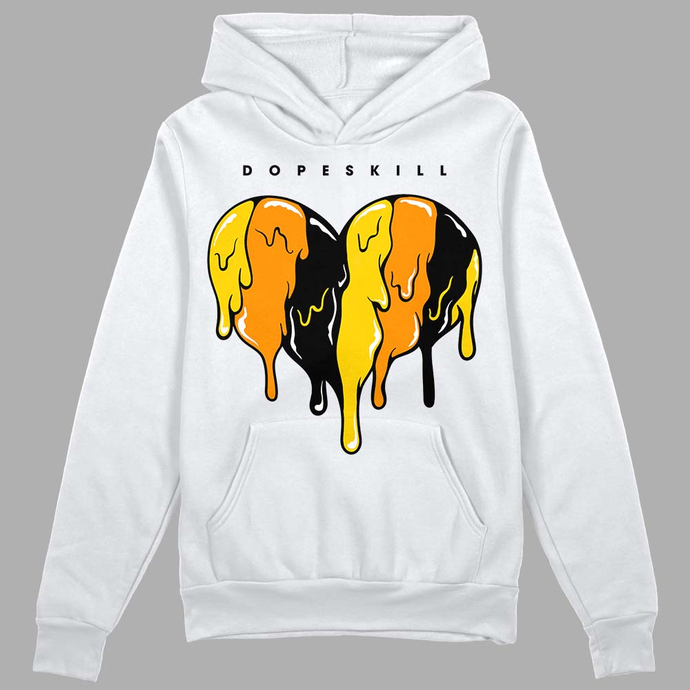 Yellow Ochre 6s superstreetwear Hoodie Sweatshirt Slime Drip Heart Graphic