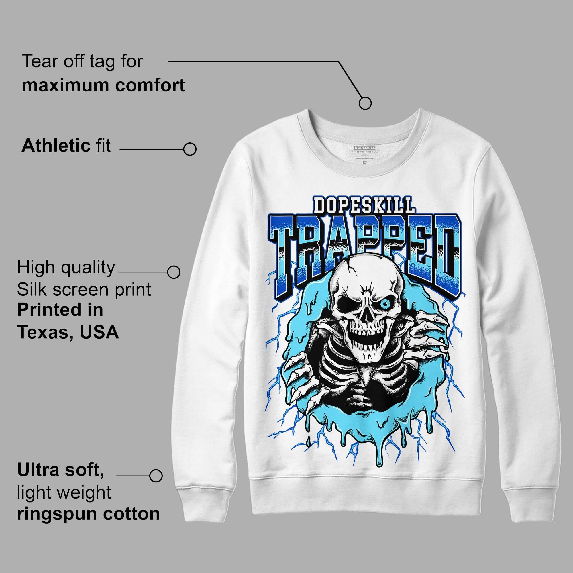SB Dunk Argon superstreetwear Sweatshirt Trapped Halloween Graphic