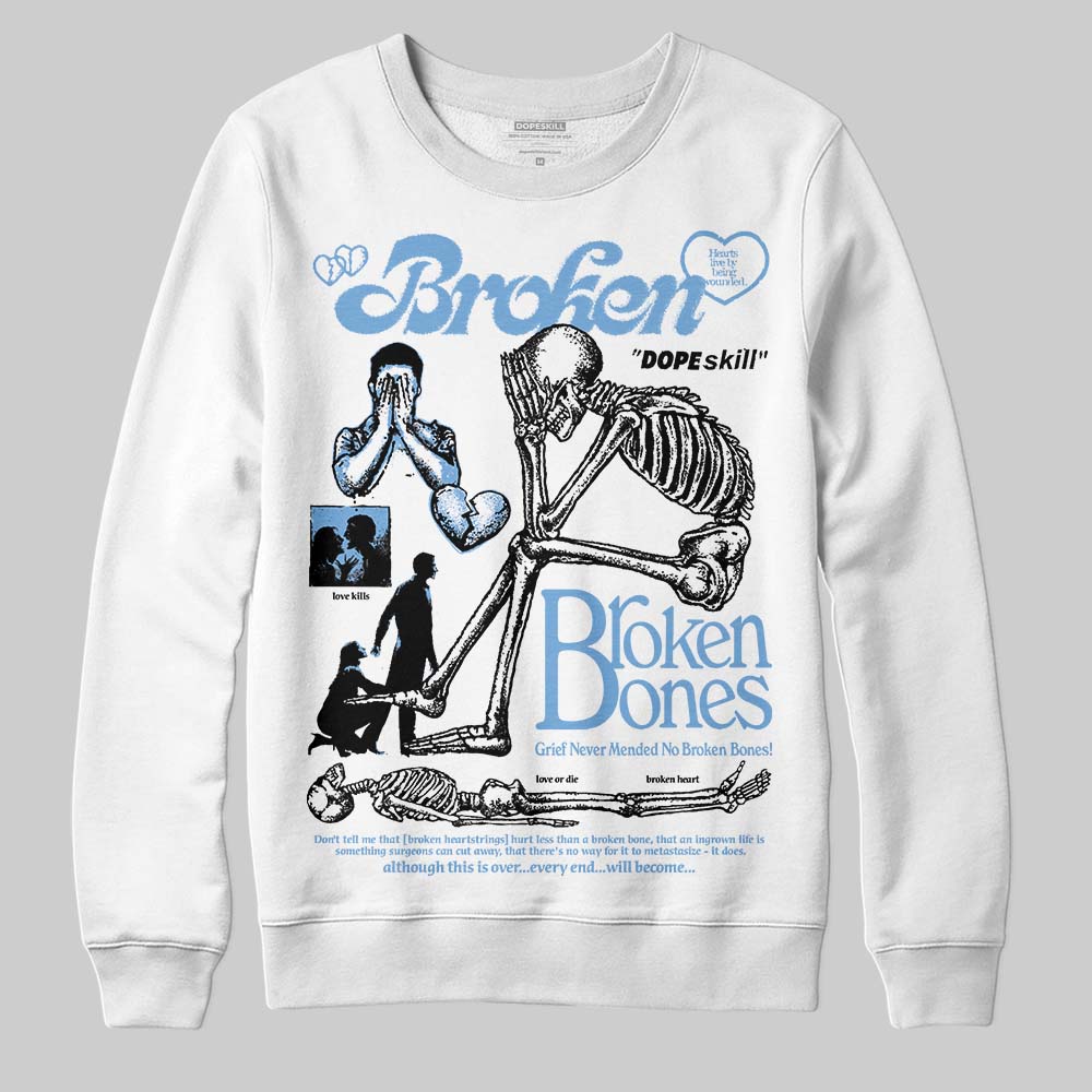 Melo 12s superstreetwear Sweatshirt Broken Bones Graphic