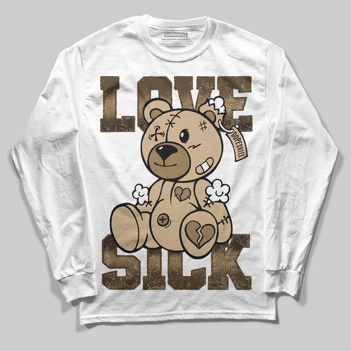 TAN Collection superstreetwear Long Sleeve T-Shirt Love Sick Graphic