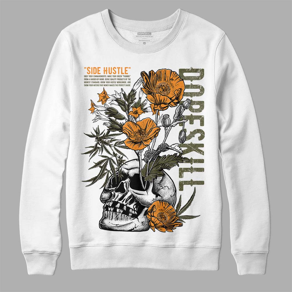 Olive 5s superstreetwear Sweatshirt Side Hustle Graphic