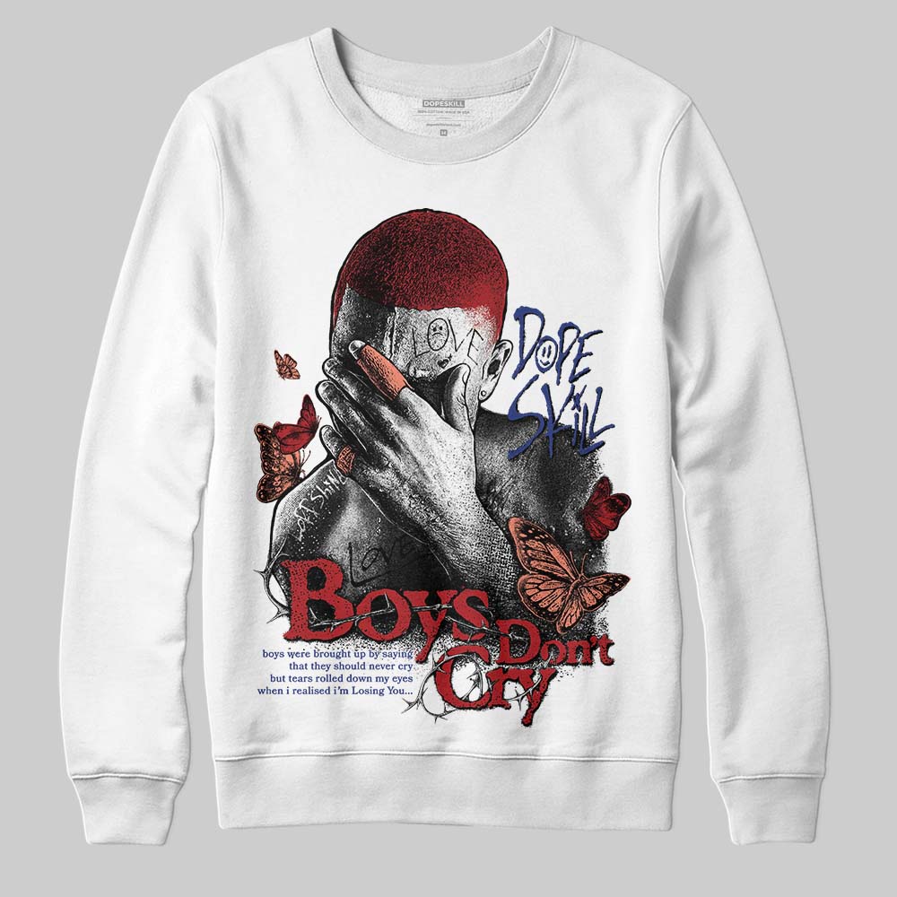 Rare Air Cinnabar 1s superstreetwear Sweatshirt Boys Don't Cry Graphic