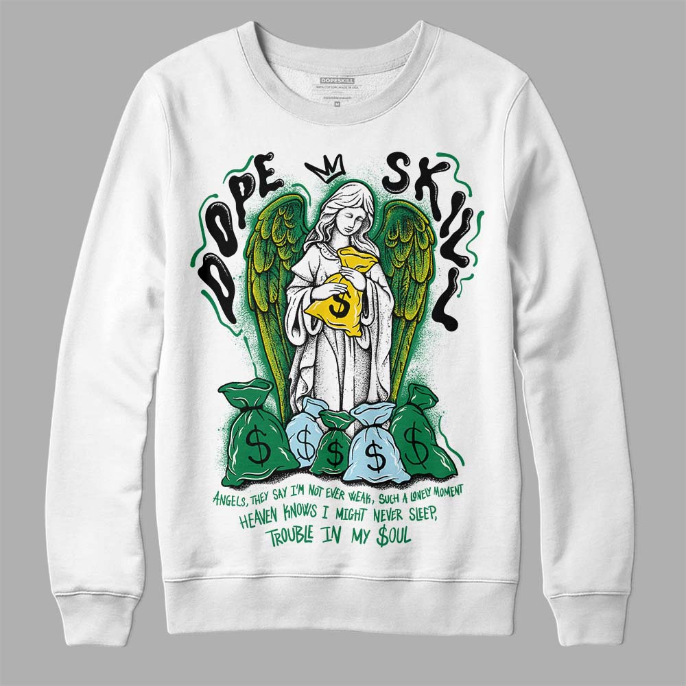Lucky Green 5s superstreetwear Sweatshirt Angels Graphic