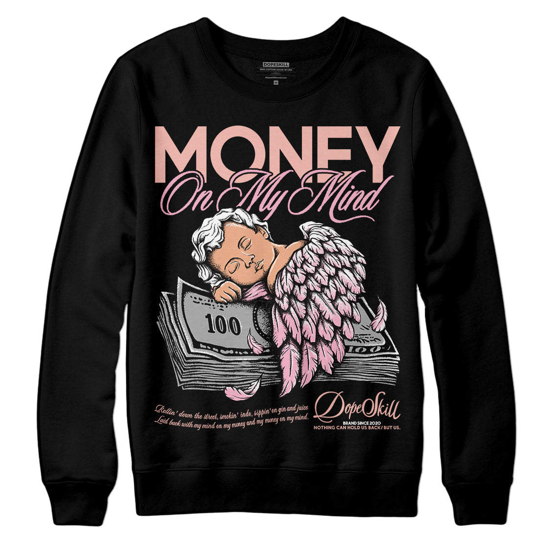 Legend Pink 11s superstreetwear Sweatshirt MOMM Graphic
