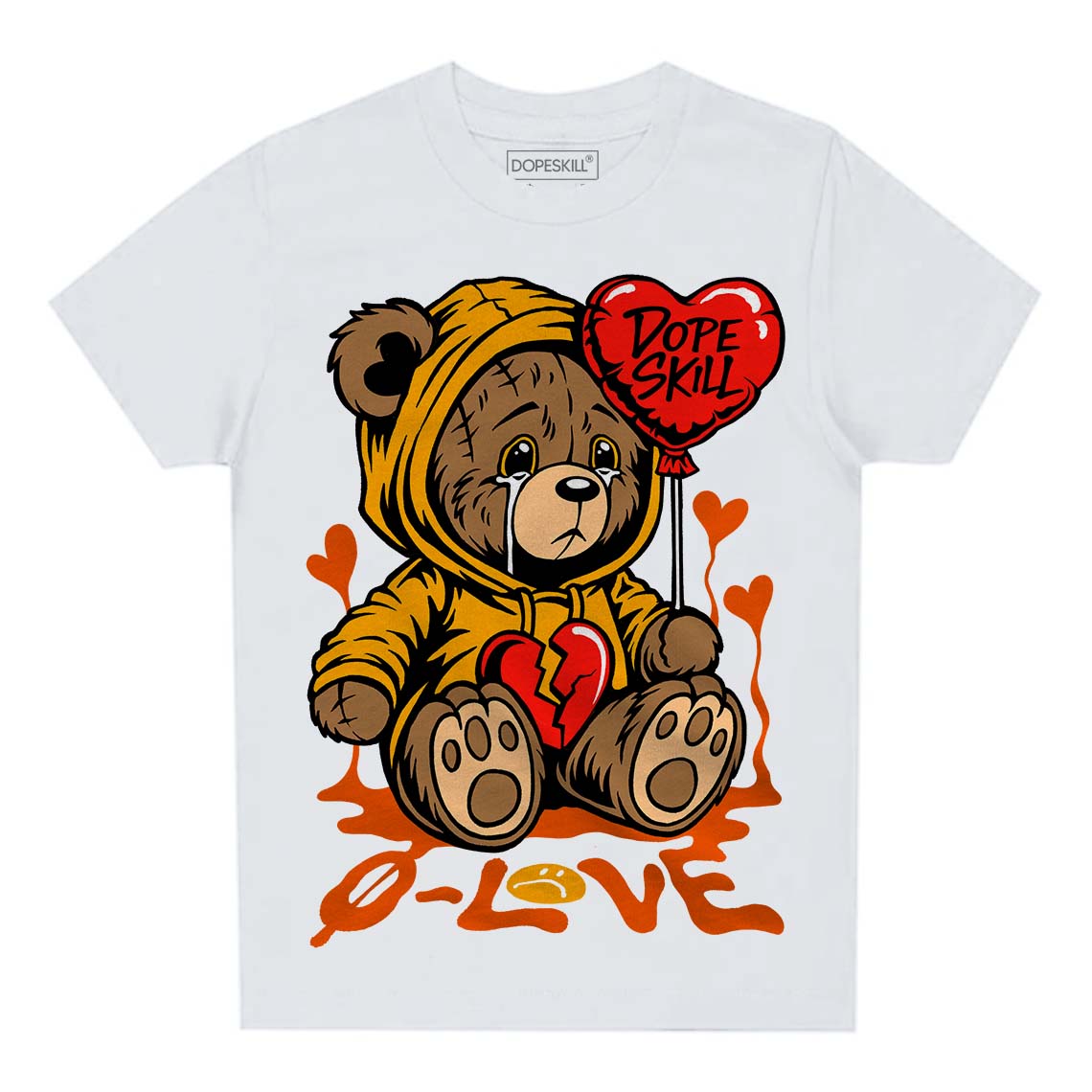 Black Taxi 12s superstreetwear Toddler Kids T-shirt Broken Bear Graphic