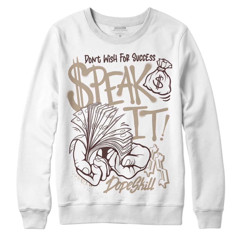 Latte 1s superstreetwear Sweatshirt Speak It Graphic